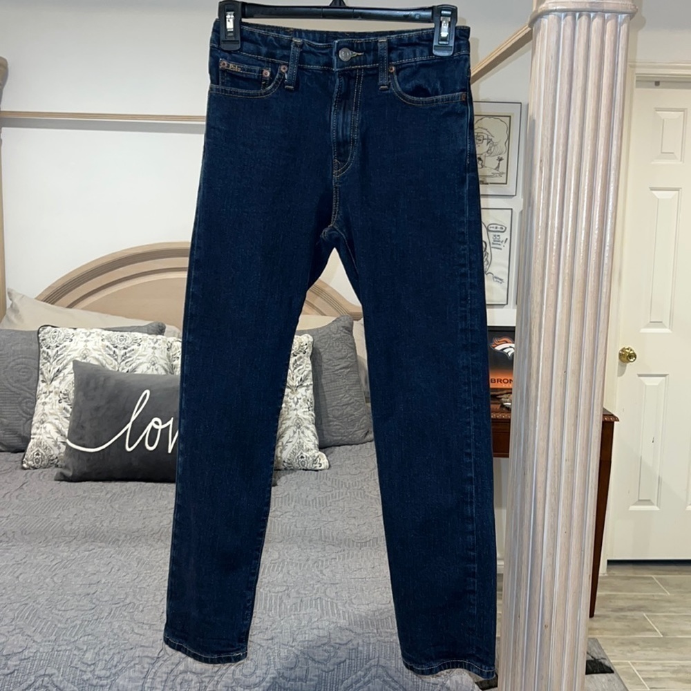 Polo Ralph Lauren Girls The Hampton Straight Leg Jeans Size Large 14/16